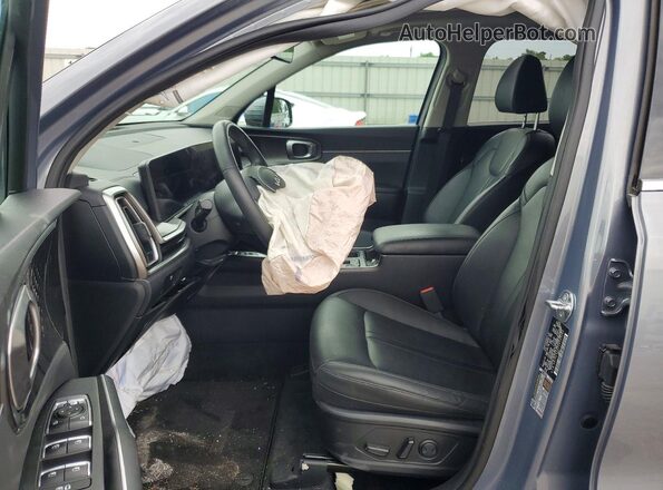 5XYRL4JC2SG353092 2025 KIA SORENTO Blue Widok wnętrza z przodu