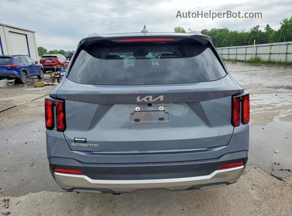5XYRL4JC2SG353092 2025 KIA SORENTO Blue Widok z tyłu