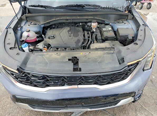 5XYRL4JC2SG353092 2025 KIA SORENTO Blue Widok komory silnika