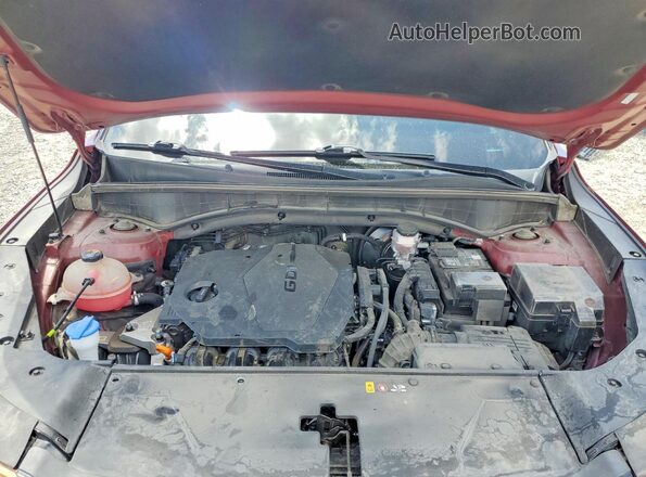 5XYRL4JC3RG276856 2024 KIA SORENTO Red Շարժիչի բաժամունքի տեսք