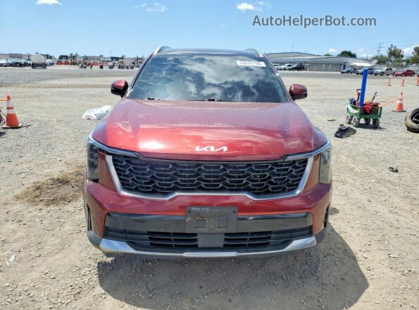 5XYRL4JC3RG276856 2024 KIA SORENTO Red Դիմացի տեսք