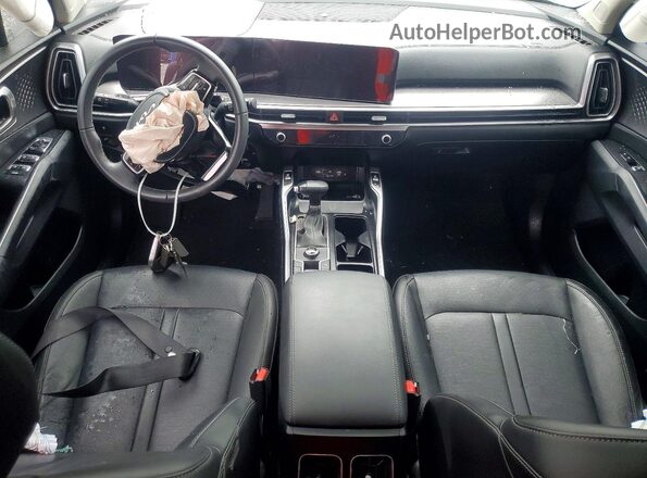 5XYRL4JC3RG278719 2024 KIA SORENTO Black Dashboard view