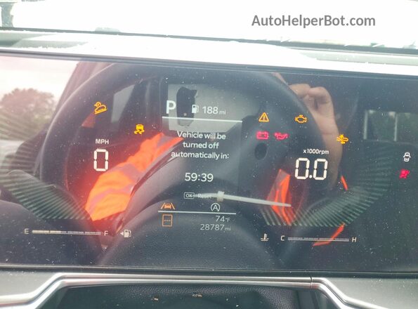 5XYRL4JC3RG278719 2024 KIA SORENTO Black Instrument cluster view