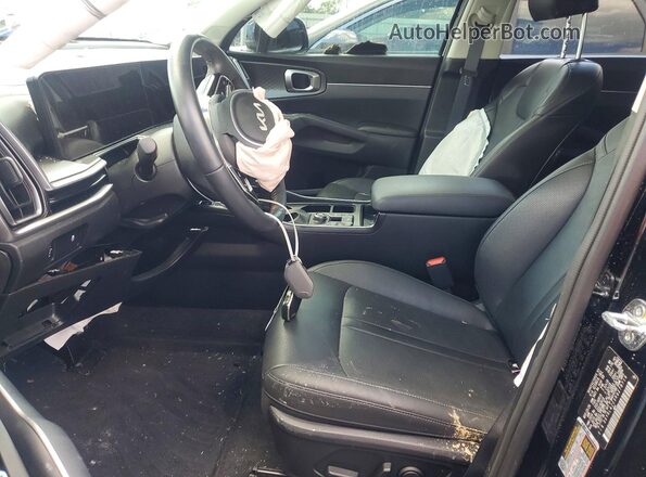 5XYRL4JC3RG278719 2024 KIA SORENTO Black Front interior view