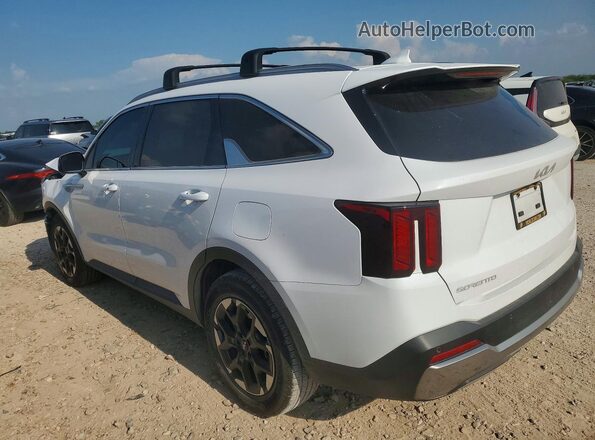 5XYRL4JC3SG328993 2025 KIA SORENTO Белый Задняя левая четверть