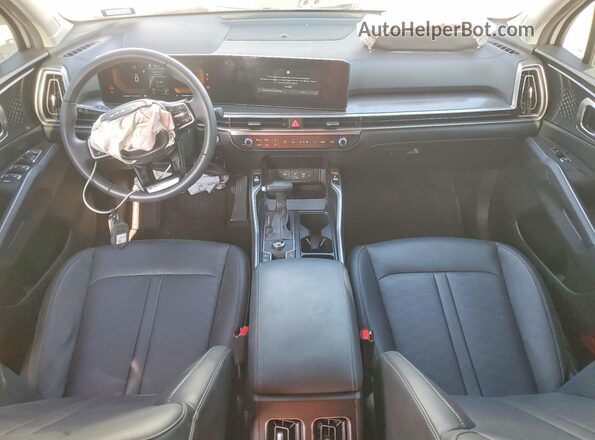 5XYRL4JC3SG328993 2025 KIA SORENTO Белый Вид панели приборов
