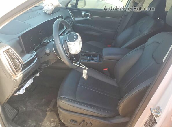 5XYRL4JC3SG328993 2025 KIA SORENTO Белый Вид салона спереди