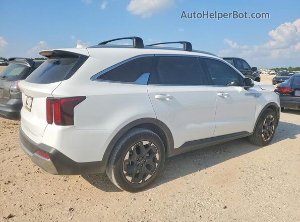 5XYRL4JC3SG328993 2025 KIA SORENTO Белый Задняя правая четверть