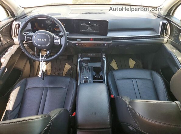 5XYRL4JC5RG278480 2024 KIA SORENTO White Առջևի վահանակի տեսք