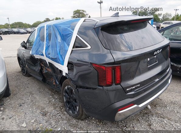 5XYRL4JC5RG283453 2024 KIA SORENTO Gray უკანა მარცხენა