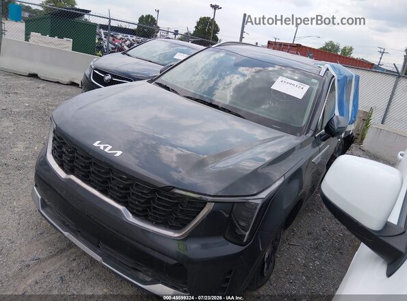 5XYRL4JC5RG283453 2024 KIA SORENTO Gray წინა მარცხენა ხედი სამი მეოთხედიდან
