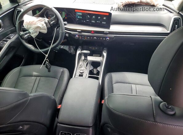 5XYRL4JC5TG434508 2026 KIA SORENTO Black Dashboard view