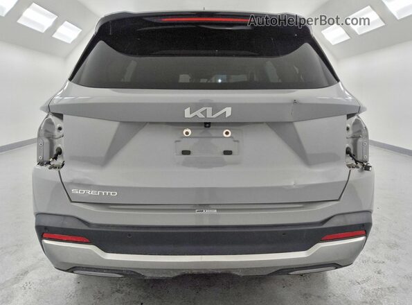 5XYRL4JC7RG275127 2024 KIA SORENTO Gray Вид ззаду