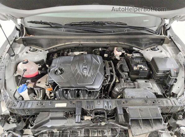 5XYRL4JC7RG275127 2024 KIA SORENTO Gray Вид підкапотного простору