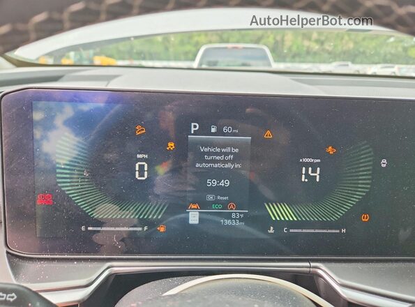5XYRL4JC7SG370762 2025 KIA SORENTO Gray Widok zestawu wskaźników