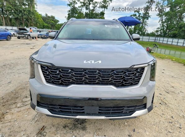 5XYRL4JC7SG370762 2025 KIA SORENTO Gray Widok z przodu