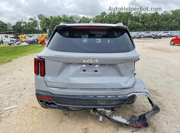 5XYRL4JC7SG370762 2025 KIA SORENTO Gray Widok z tyłu