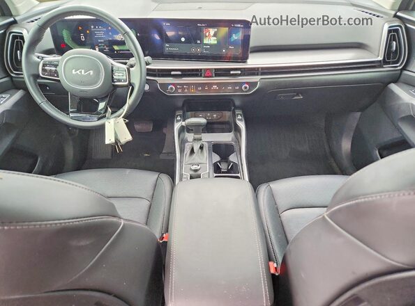 5XYRL4JC7SG370762 2025 KIA SORENTO Gray Widok deski rozdzielczej