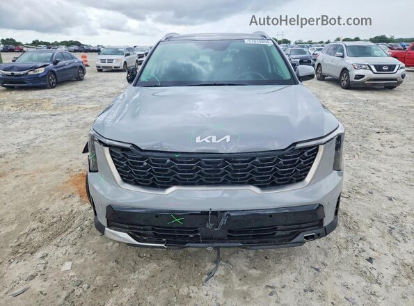 5XYRL4JC8RG276013 2024 KIA SORENTO Gray Widok z przodu