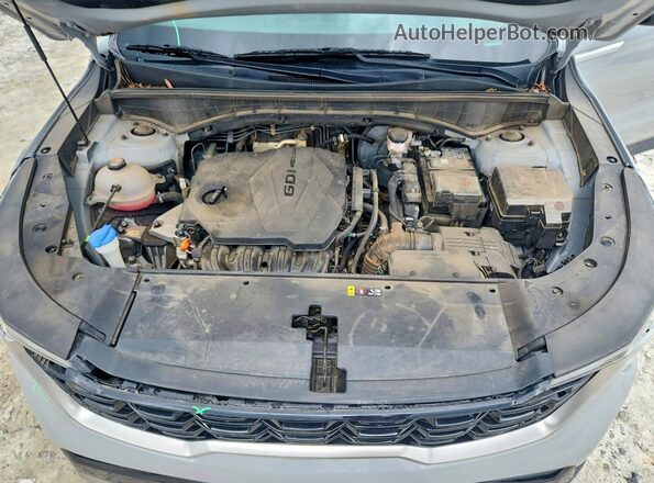 5XYRL4JC8RG276013 2024 KIA SORENTO Gray Widok komory silnika