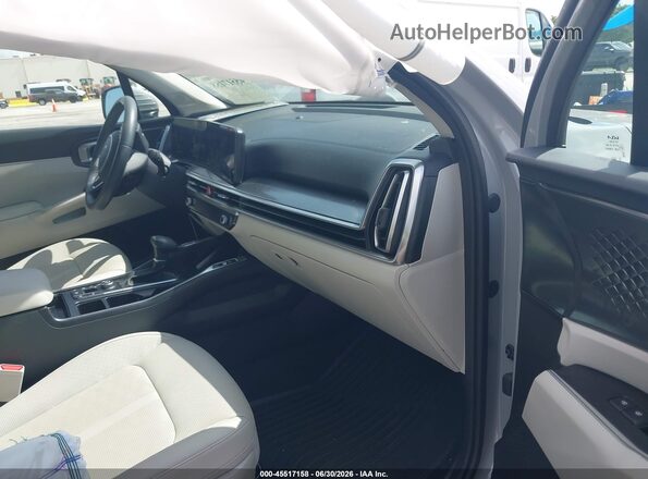 5XYRL4JC8SG375551 2025 KIA SORENTO Gray წინა სალონის ხედი