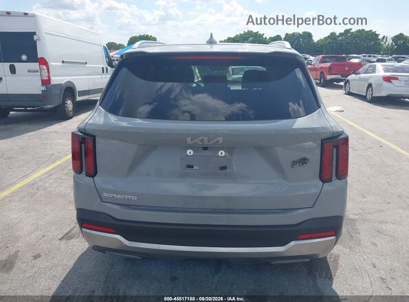 5XYRL4JC8SG375551 2025 KIA SORENTO Gray 