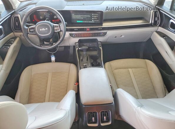 5XYRL4JC9SG346415 2025 KIA SORENTO Charcoal წინა პანელის ხედი