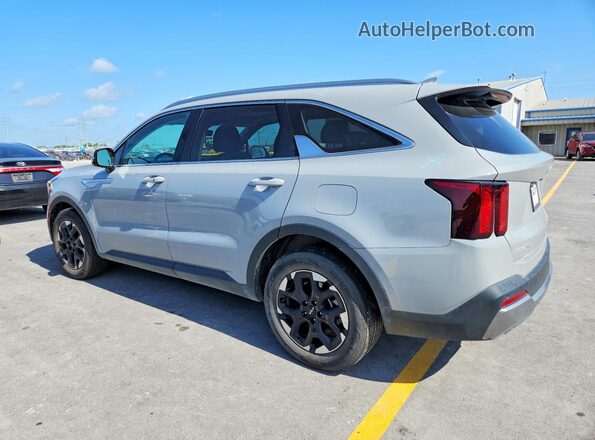 5XYRL4JCXSG314296 2025 KIA SORENTO Gray უკანა მარცხენა