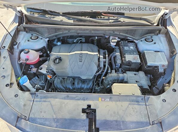5XYRL4JCXSG314296 2025 KIA SORENTO Gray ძრავის განყოფილების ხედი