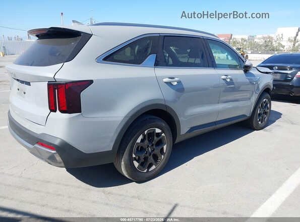 5XYRL4JCXSG346729 2025 KIA SORENTO Gray Rear right