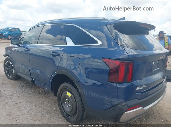 5XYRL4JCXSG358587 2025 KIA SORENTO Blue Հետևի ձախ