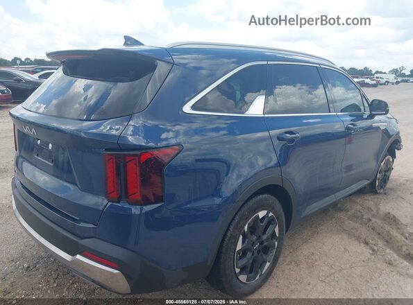 5XYRL4JCXSG358587 2025 KIA SORENTO Blue Հետևի աջ