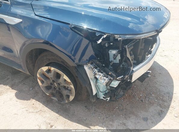 5XYRL4JCXSG358587 2025 KIA SORENTO Blue Դիմացի տեսք