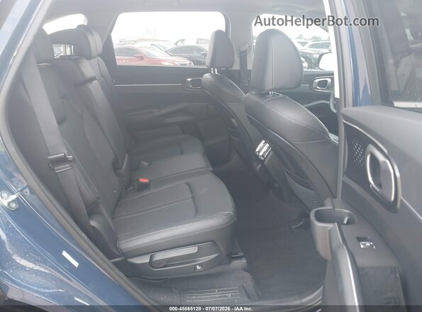 5XYRL4JCXSG358587 2025 KIA SORENTO Blue VIN կոդի պիտակի տեսք