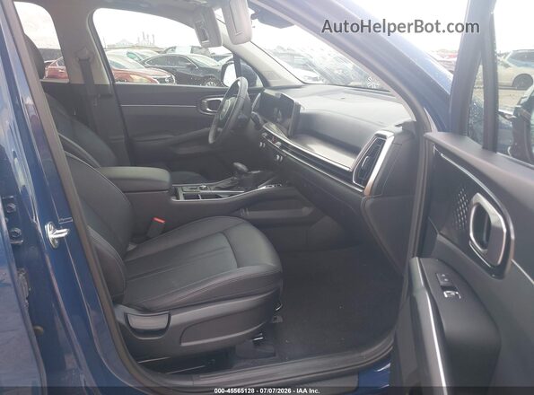 5XYRL4JCXSG358587 2025 KIA SORENTO Blue Սալոնի դիմացի տեսք