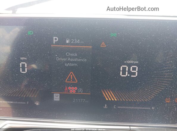 5XYRL4JCXSG358587 2025 KIA SORENTO Blue Հետևի նստատեղերի տեսք