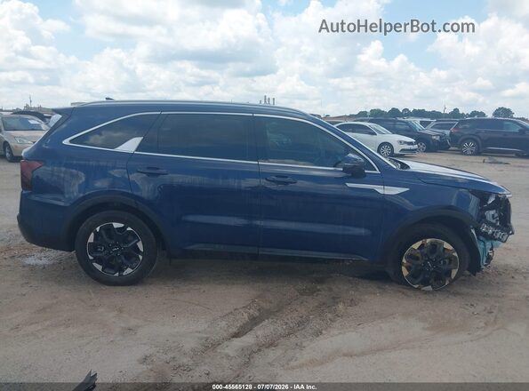 5XYRL4JCXSG358587 2025 KIA SORENTO Blue Սալոնի հետևի տեսք