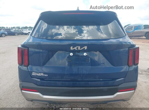 5XYRL4JCXSG358587 2025 KIA SORENTO Blue 