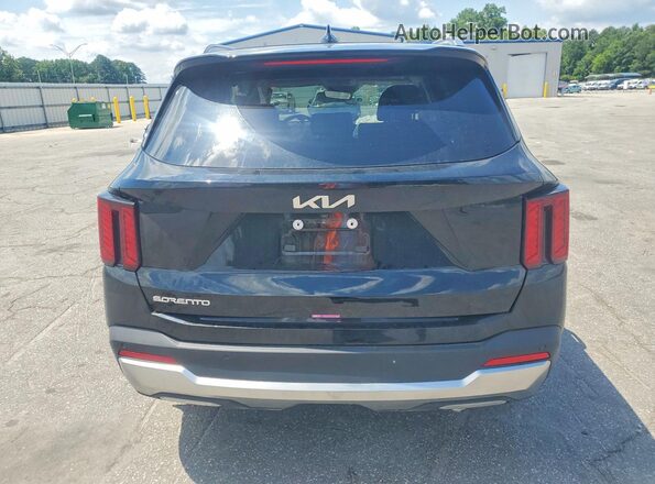 5XYRL4JCXSG397776 2025 KIA SORENTO Black Հետևի տեսք