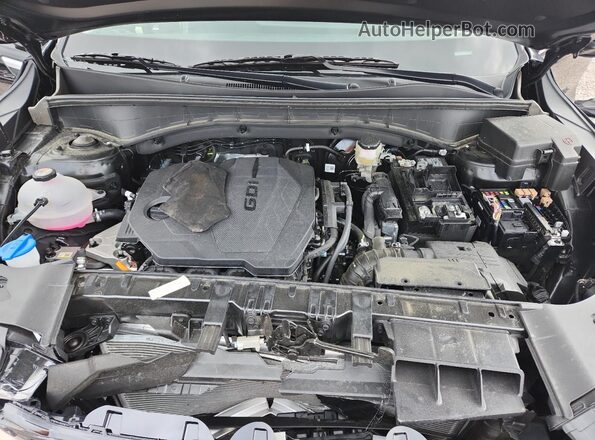 5XYRL4JCXTG428333 2026 KIA SORENTO Black Շարժիչի բաժամունքի տեսք