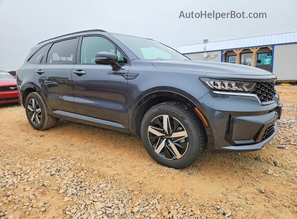 5XYRL4LC0NG150557 2022 KIA SORENTO Серый Передняя правая четверть