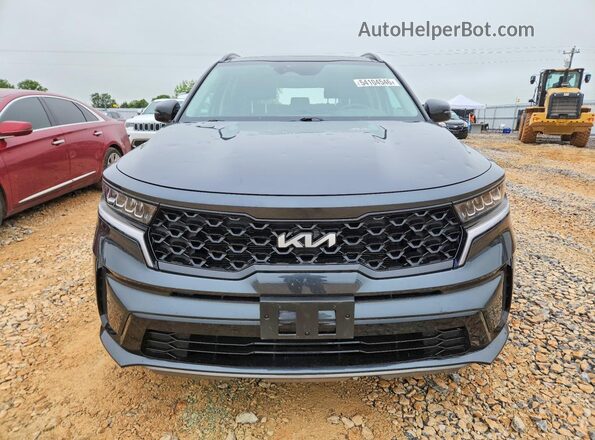5XYRL4LC0NG150557 2022 KIA SORENTO Серый Вид спереди