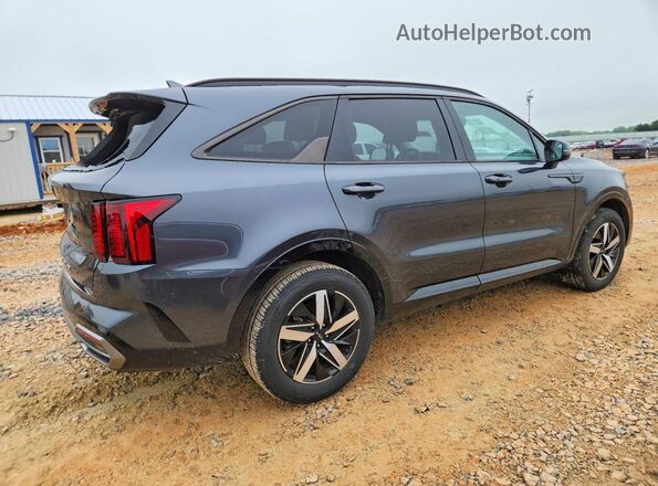 5XYRL4LC0NG150557 2022 KIA SORENTO Серый Задняя правая четверть