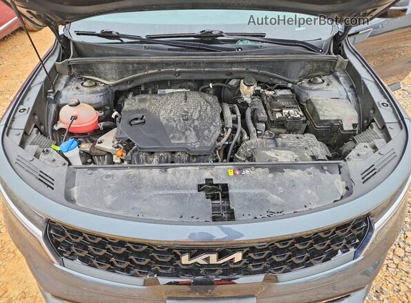 5XYRL4LC0NG150557 2022 KIA SORENTO Серый Вид подкапотного пространства