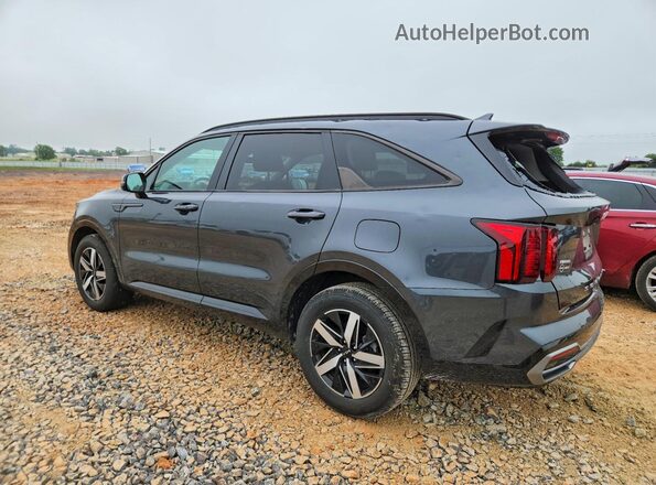 5XYRL4LC0NG150557 2022 KIA SORENTO Серый Задняя левая четверть