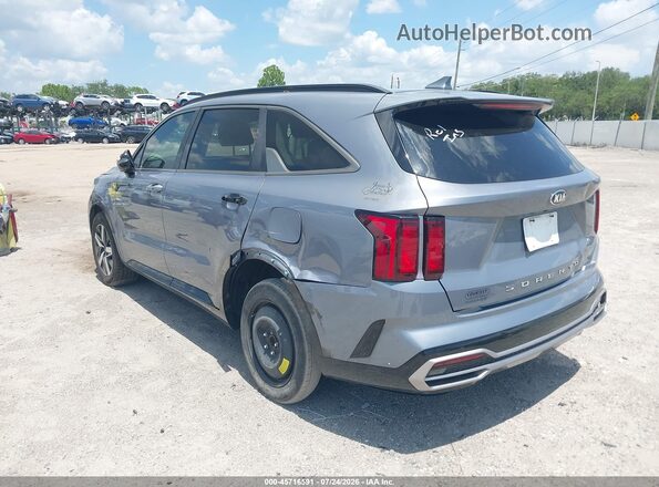 5XYRL4LC1MG018521 2021 KIA SORENTO Gray Tył lewy