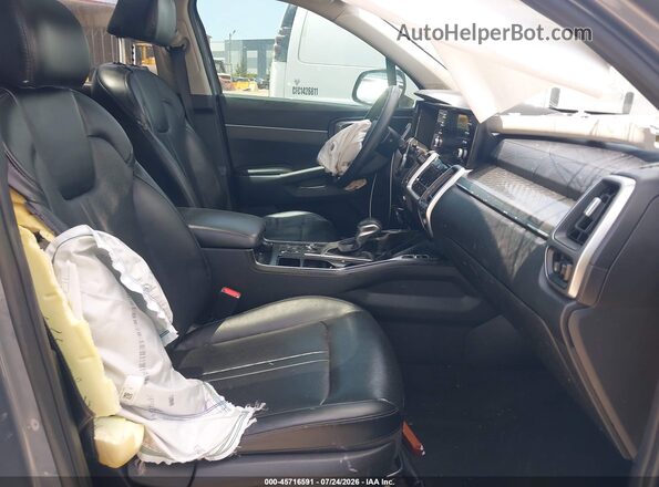 5XYRL4LC1MG018521 2021 KIA SORENTO Gray Widok wnętrza z przodu