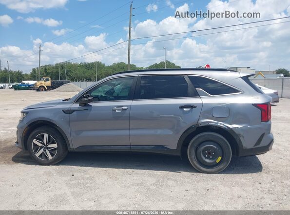 5XYRL4LC1MG018521 2021 KIA SORENTO Gray 