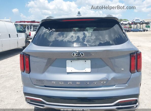 5XYRL4LC1MG018521 2021 KIA SORENTO Gray 