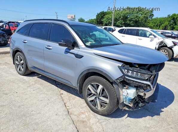 5XYRL4LC1MG019880 2021 KIA SORENTO Gray Front right